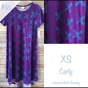 Brand New with tags Lularoe XS Carly Dress